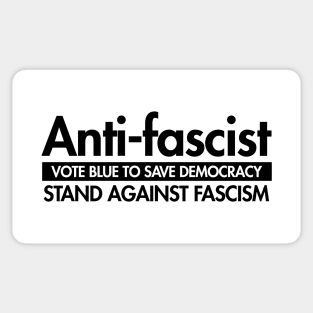 Anti-Fascist - Vote Blue to Save Democracy Sticker